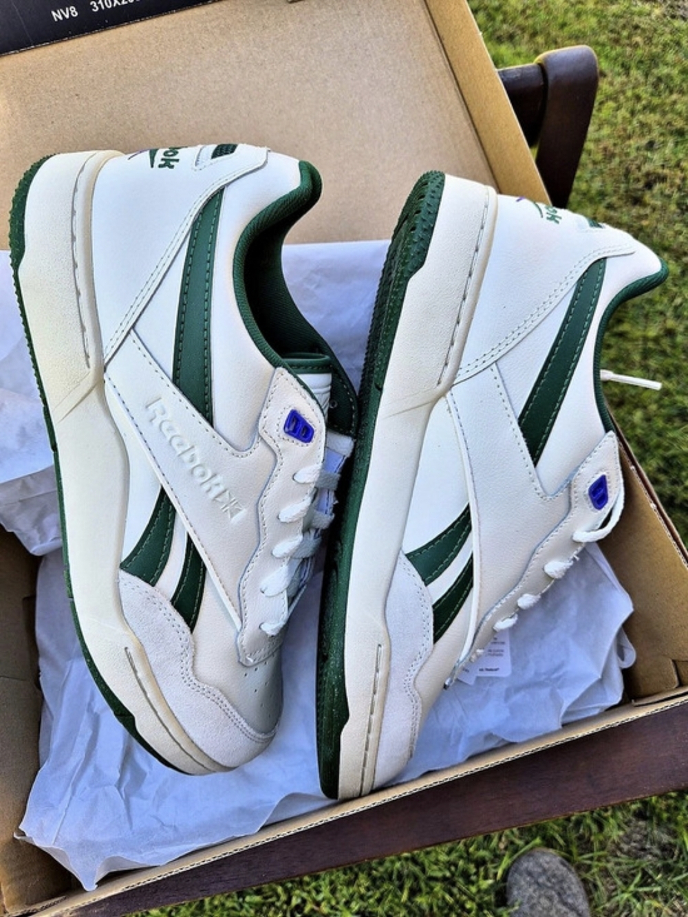 NIB Reebok BB 4000 II "My Name Is - Dark Green" Sneakers Size 9 Unisex